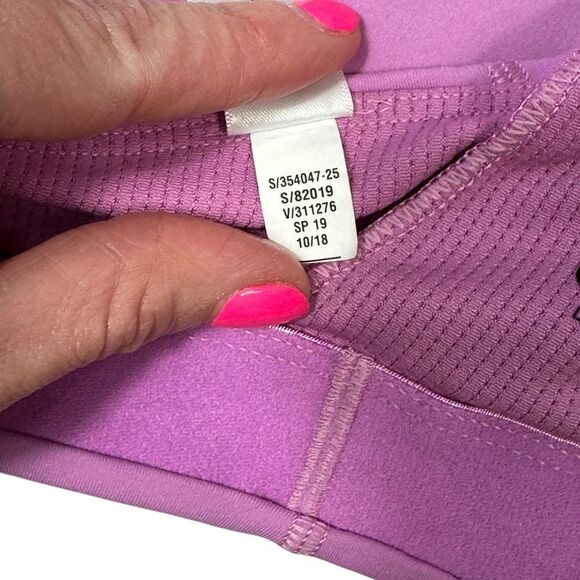 Athleta Purple Hyper Focused Strappy Sports Bra (A-C Cups) - Picture 6 of 7